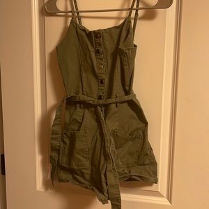 green romper